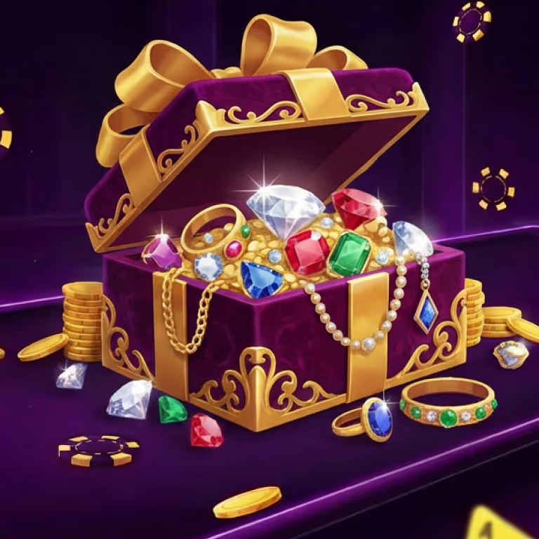 ainbet Casino image featuring a leather wallet surrounded by gold coins.